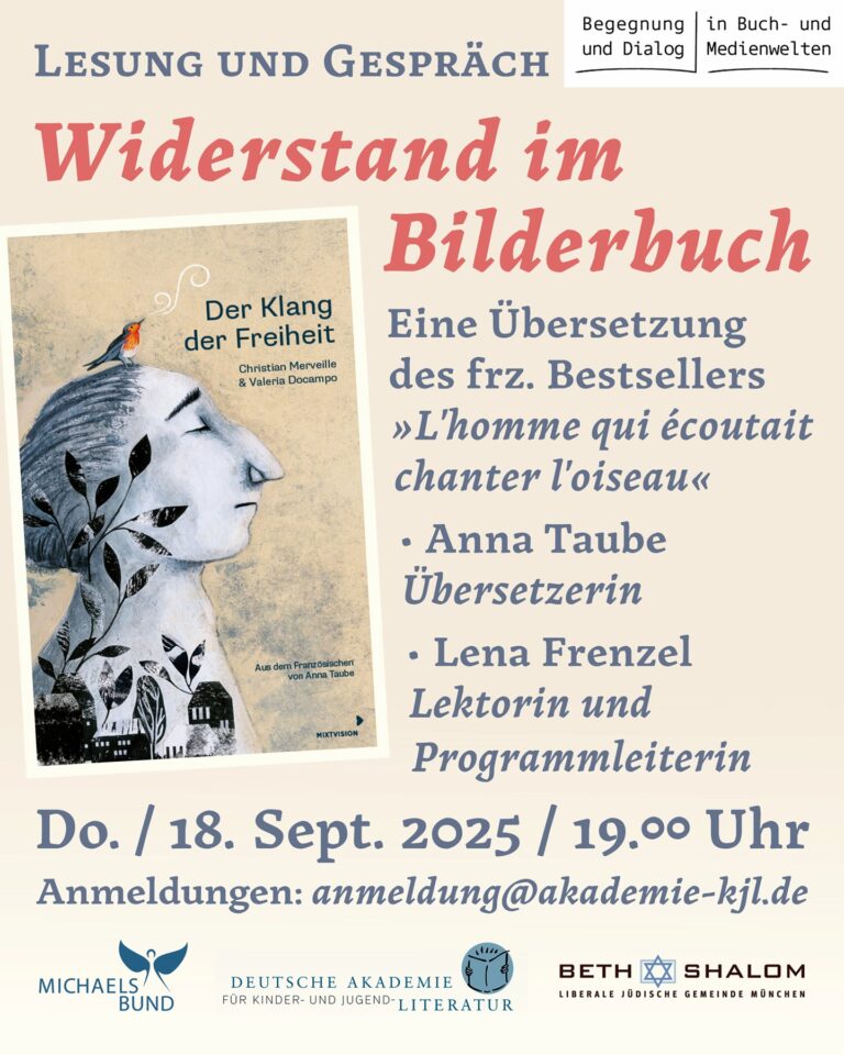 Plakat Widerstand im Bilderbuch