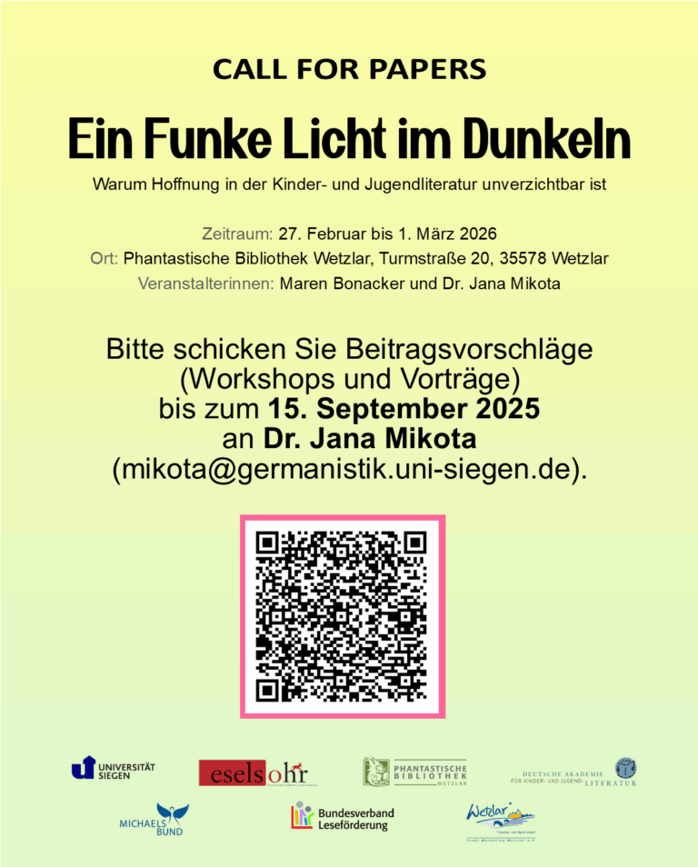 Ein Funke Licht im Dunkeln