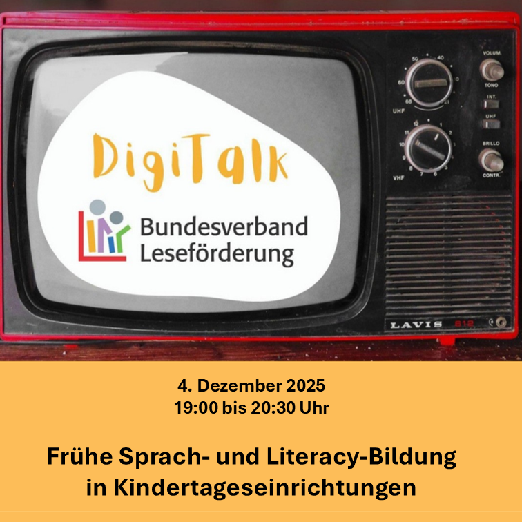 Digitalk: frühe Sprach- und Literacy-Bildung in Kindertageseinrichtungen
