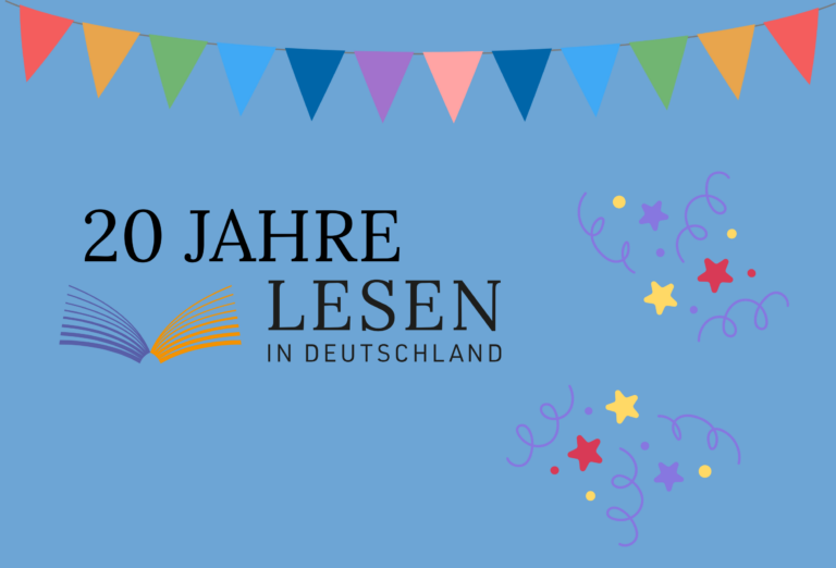 Jubiläum 20 Jahre Lesen in Deutschland